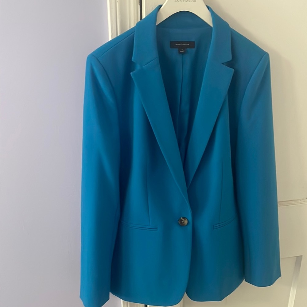 Ann Taylor Vibrant Blue Blazer